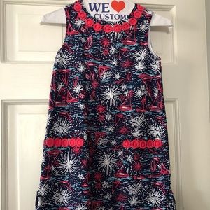 Lilly Pulitzer glow in the dark firework dress!